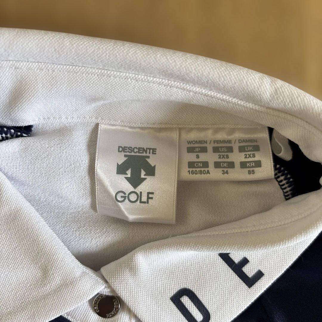 DESCENTE GOLF レディース長袖ポロシャツ