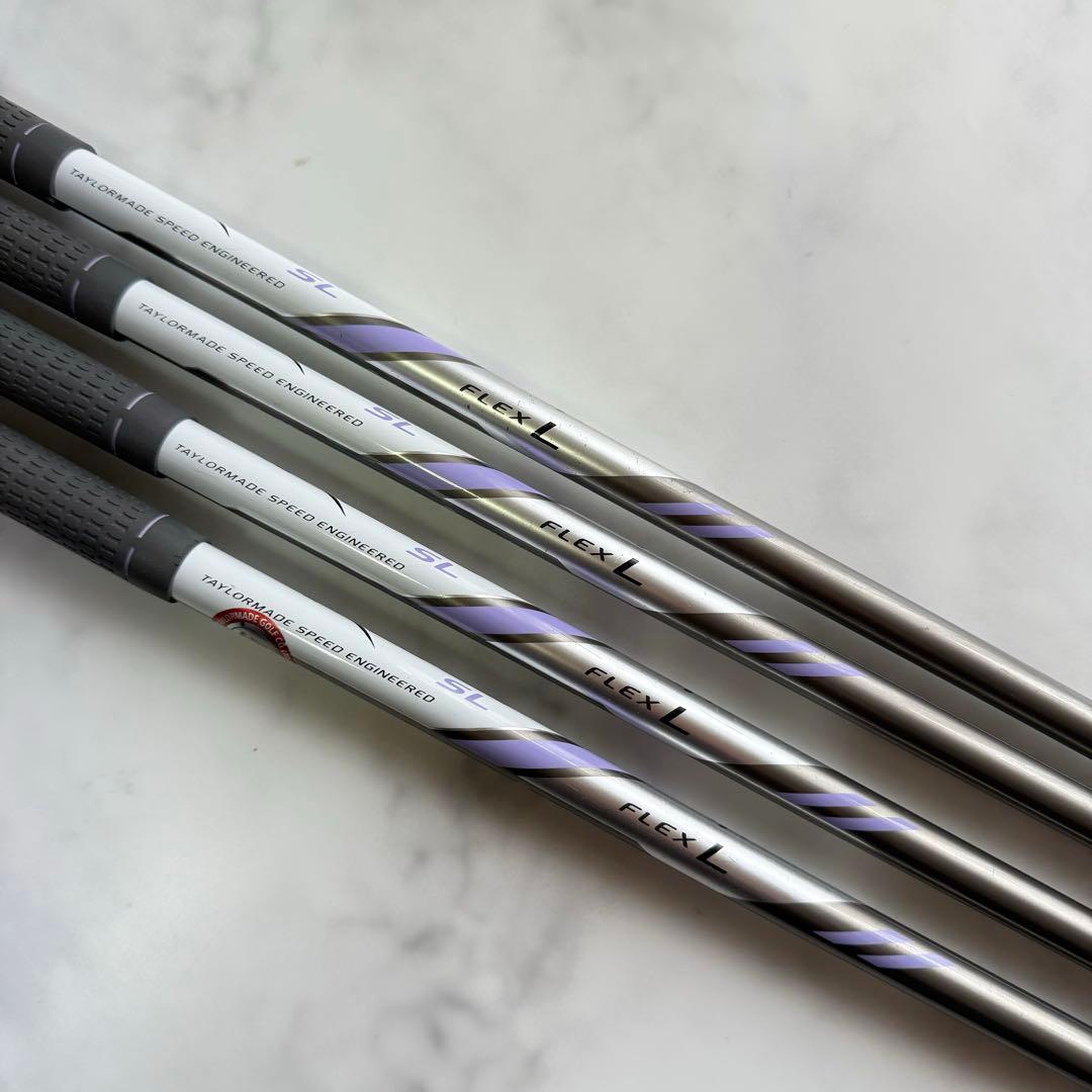 テーラーメイド RBZ SL レディース アイアン 4本セット L 初心者 右