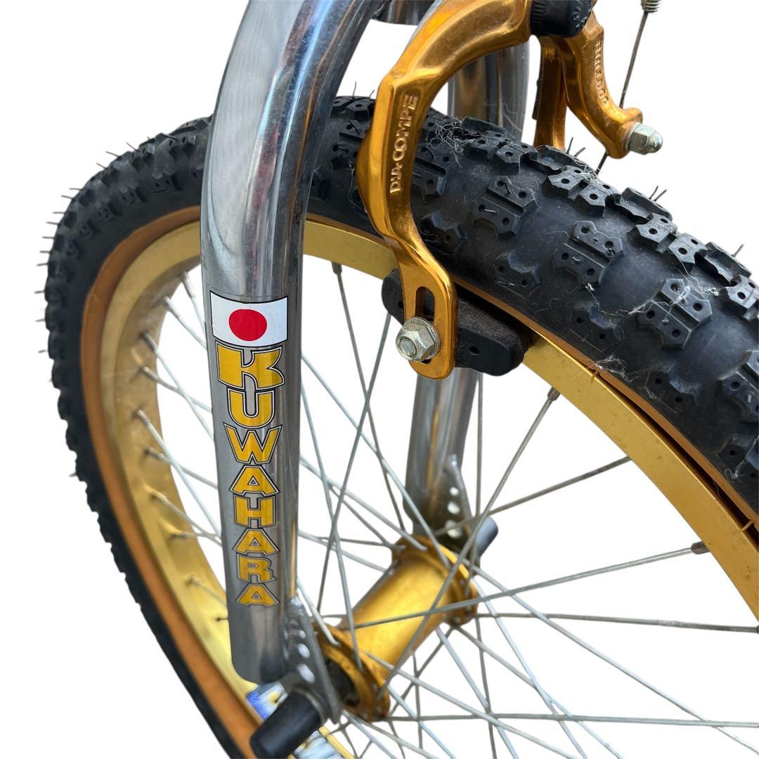 KUWAHARA BMX KZ-01 シルバー ゴールド クワハラ