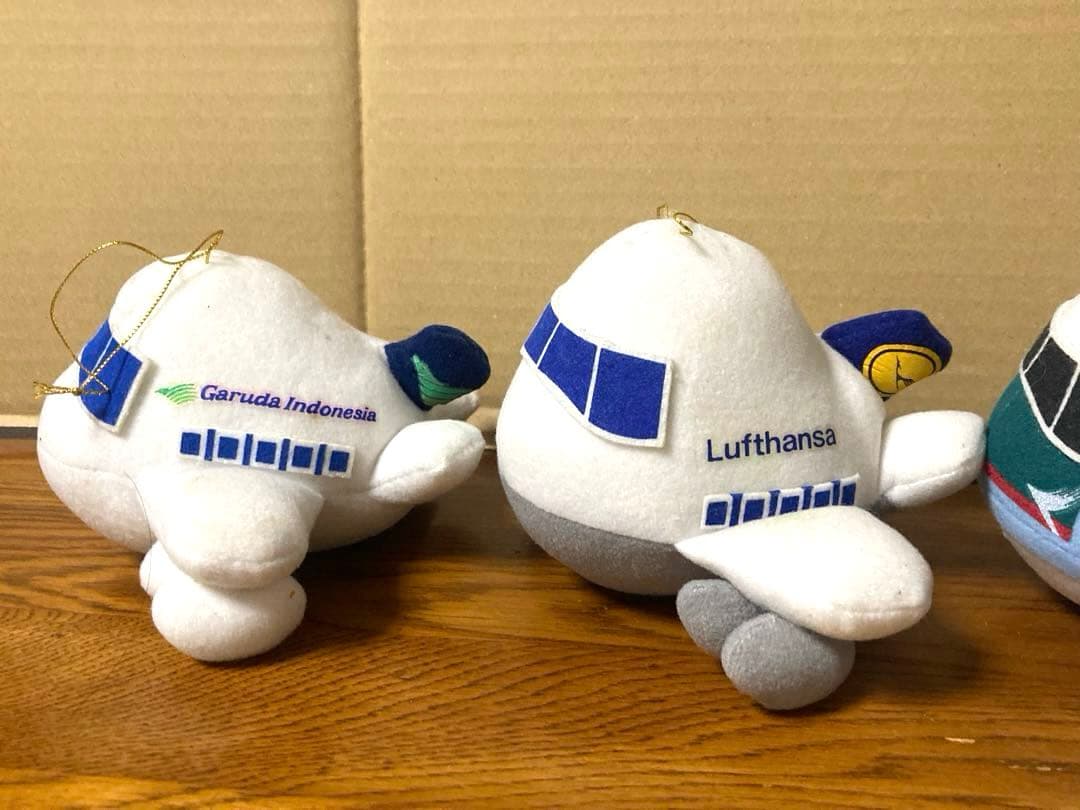 セガ マレーシア航空 ルフトハンザ キャセイパシフィック ぬいぐるみ 当時物