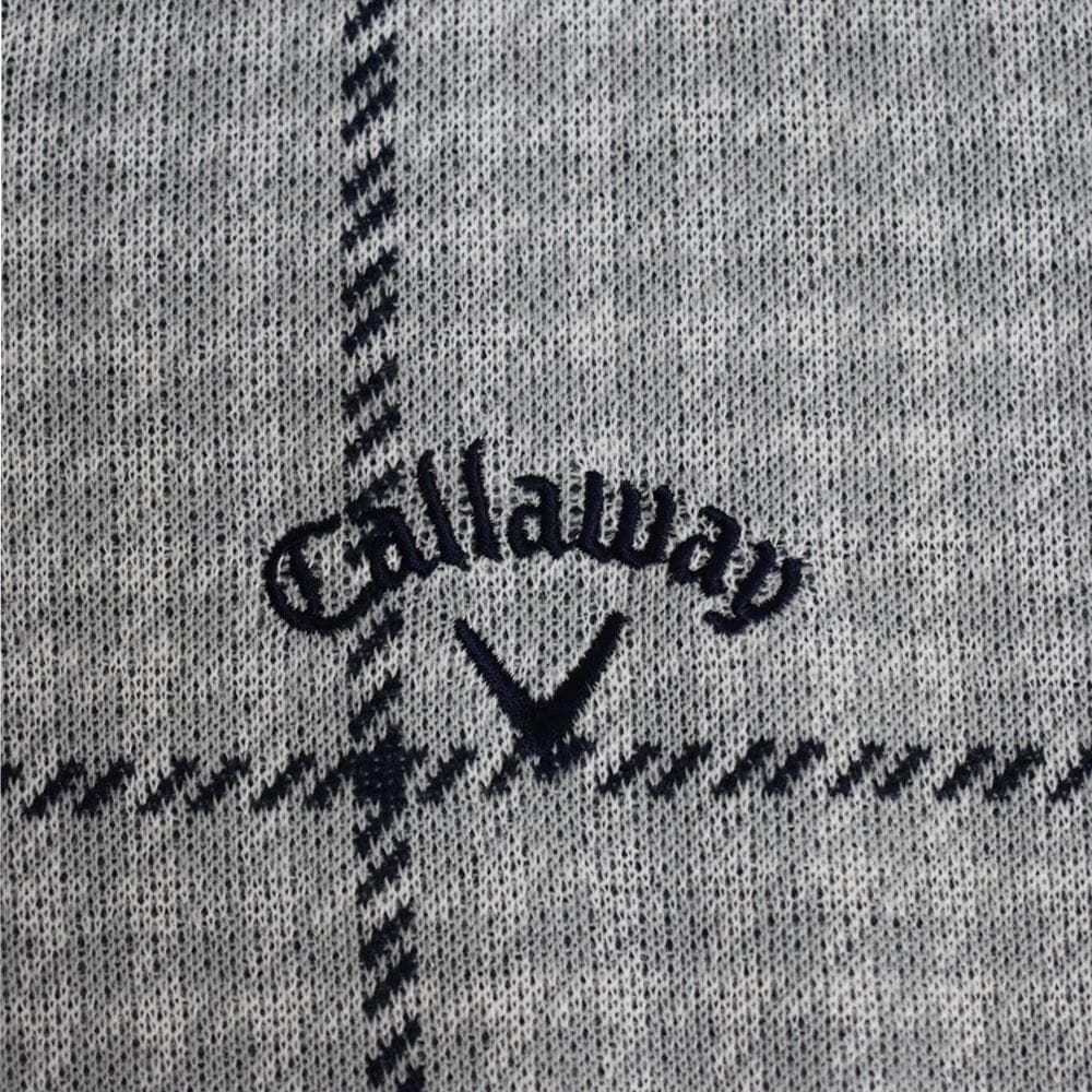 Callaway/キャロウェイ ゴルフ ニットセーター【ライトグレー/LL】美品