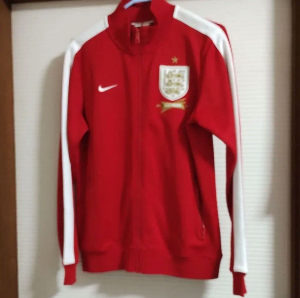 中古美品★ナイキ　イングランド　ジャージ　サッカー ワールドカップ