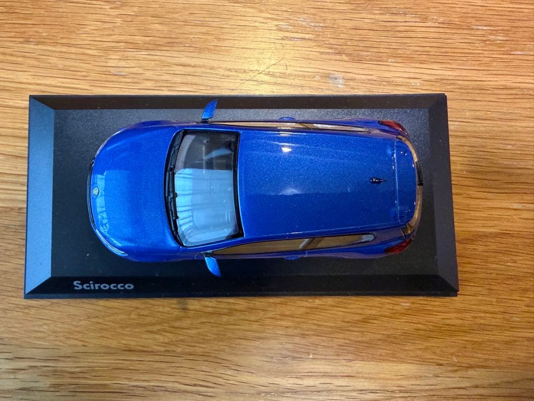 1/43 Scirocco ブルー フォルクスワーゲン・シロッコ ミニカー