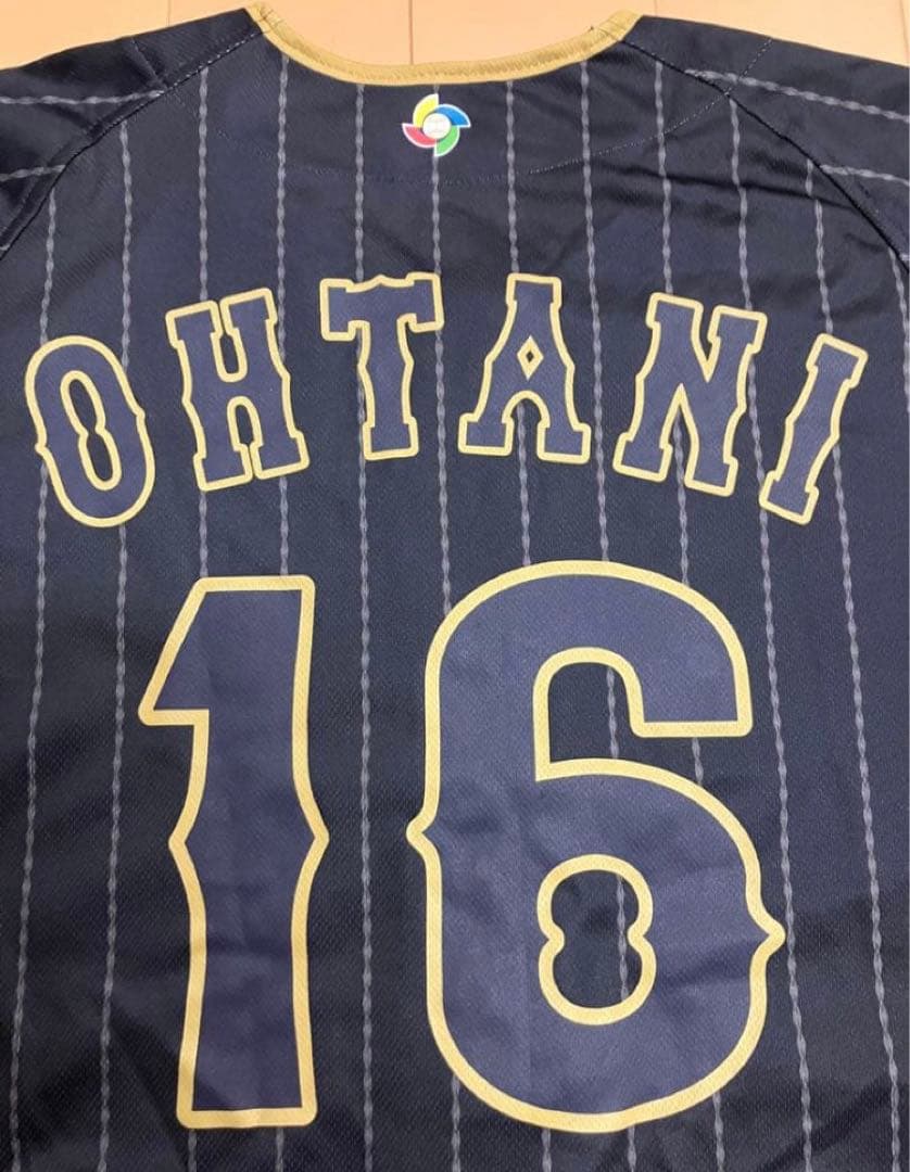 大谷翔平　ユニフォーム　レプリカ　侍ジャパン　黒　ブラック　WBC プレミア12