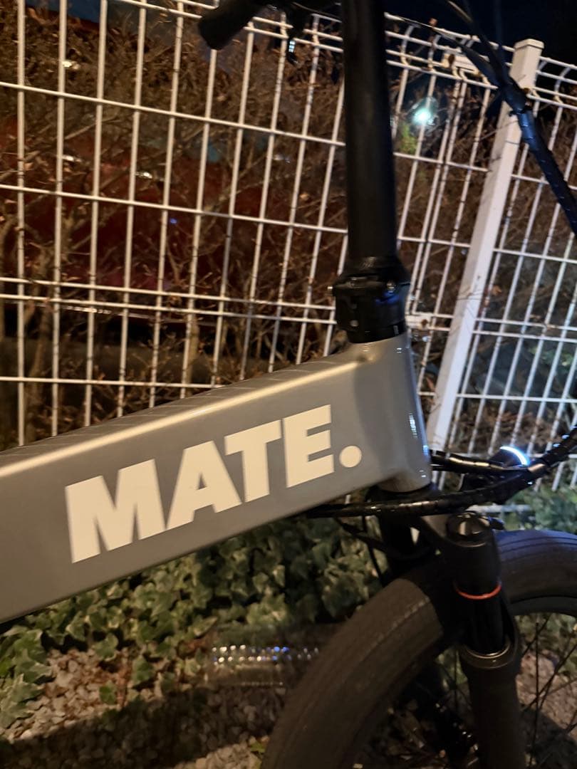 MATEFusion 2.0 メイトXフュージョン シルバー 電動アシスト自転車