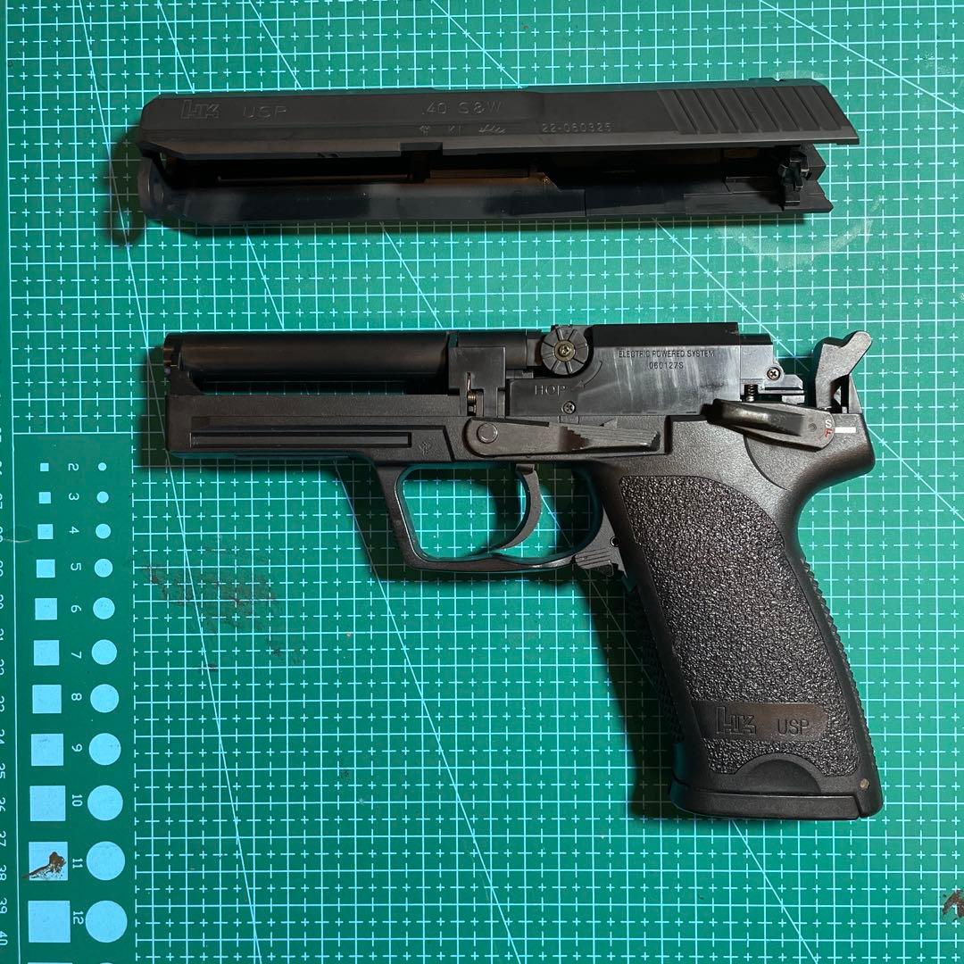 東京マルイ H&K USP 電動ガン フルオート マガジン２本付き