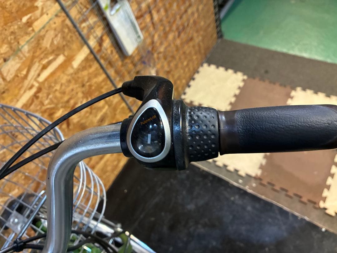 K6【大阪堺市/引取】電動自転車 ブリヂストン アシスタ 26インチ グリーン