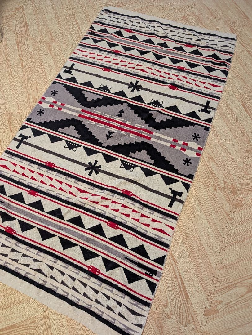  peak×PENDLETON 幾何学模様ブランケット