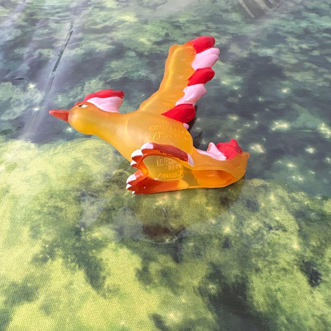 ポケモン指人形　キッズ　クリア　ファイヤー