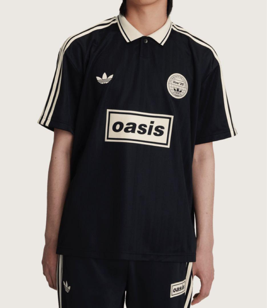 XL adidas Oasis Live'25 Football Shirt 黒
