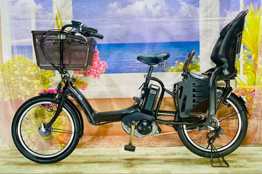ヤマハパスキス⭐️人気モデル！子供乗せ電動アシスト自転車Y2835