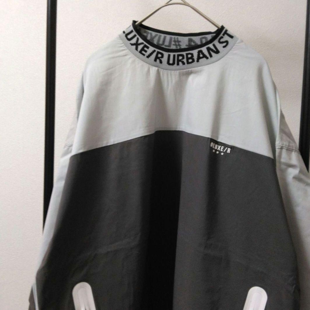 [サンプルSALE /D391 ] LUXE/R ナイロン布帛プルオーバー