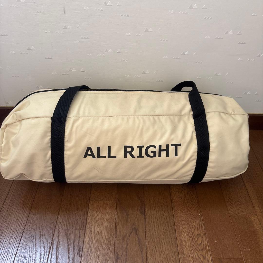 DOD ALL RIGHT コットンタープ