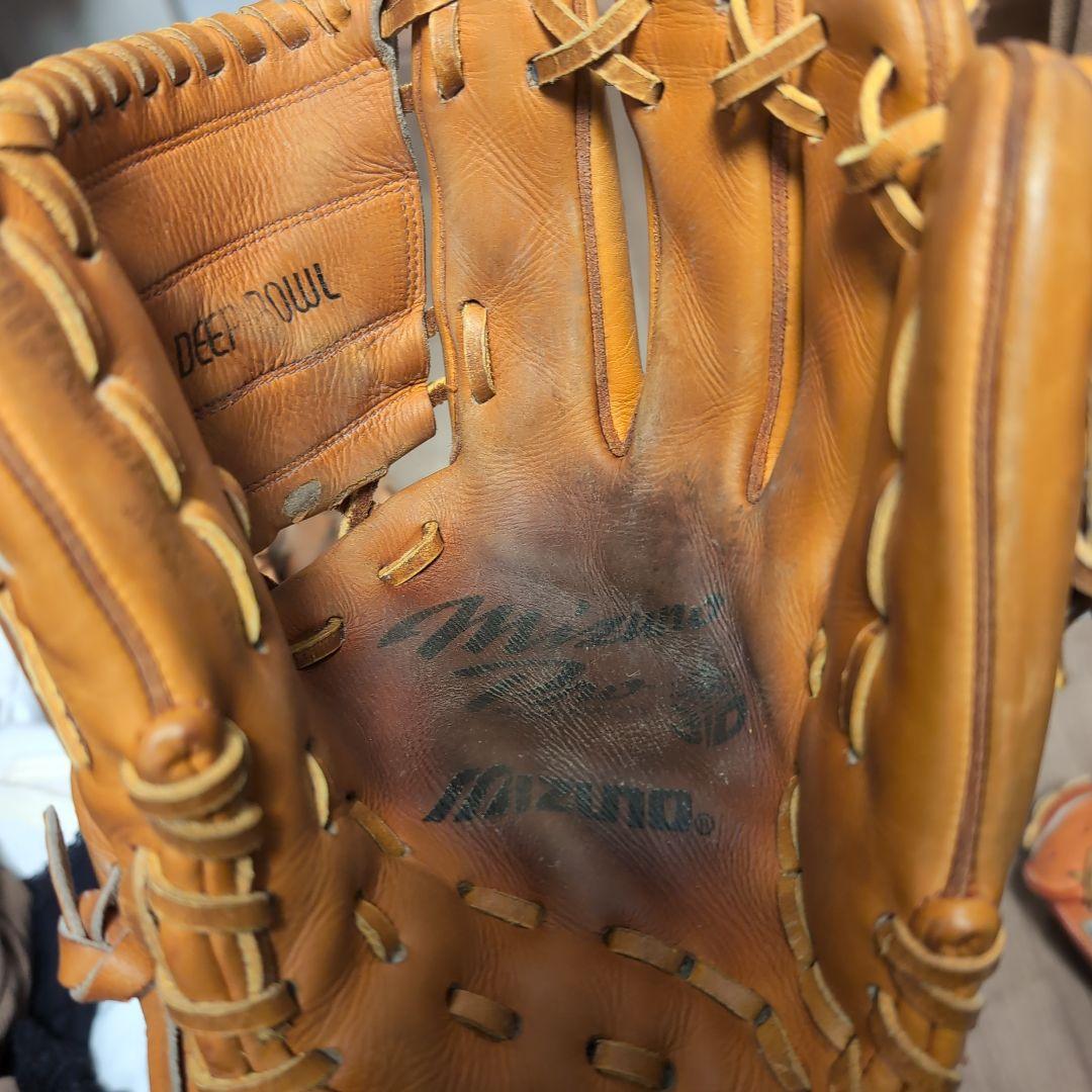 ミズノプロ　Mizuno Pro 硬式グローブ オレンジ　内野　投手