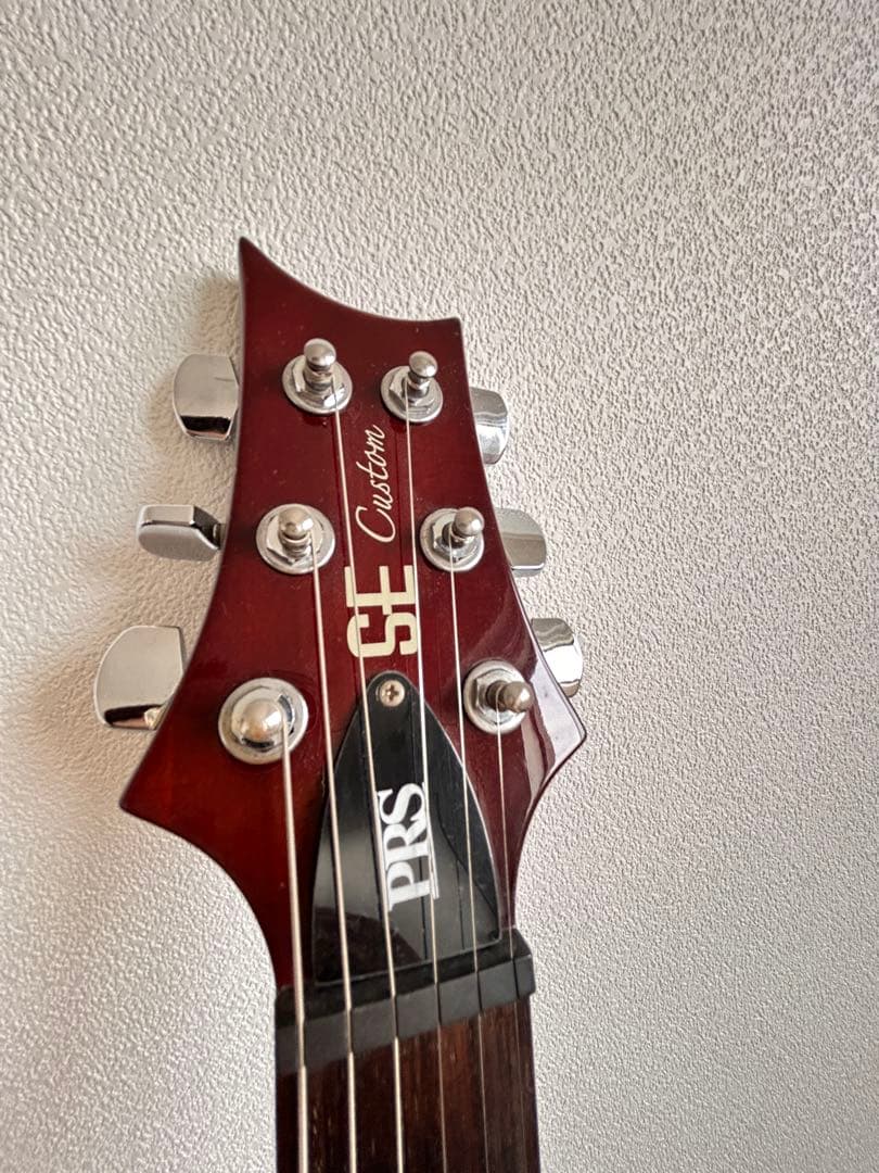 PRS SE Custom 24 美品 純正刺繍ソフトケース付 動作良好