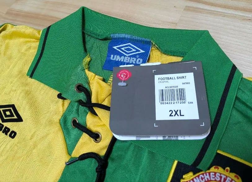 ウェア Umbro Manchester United 92/94 Away 3rd