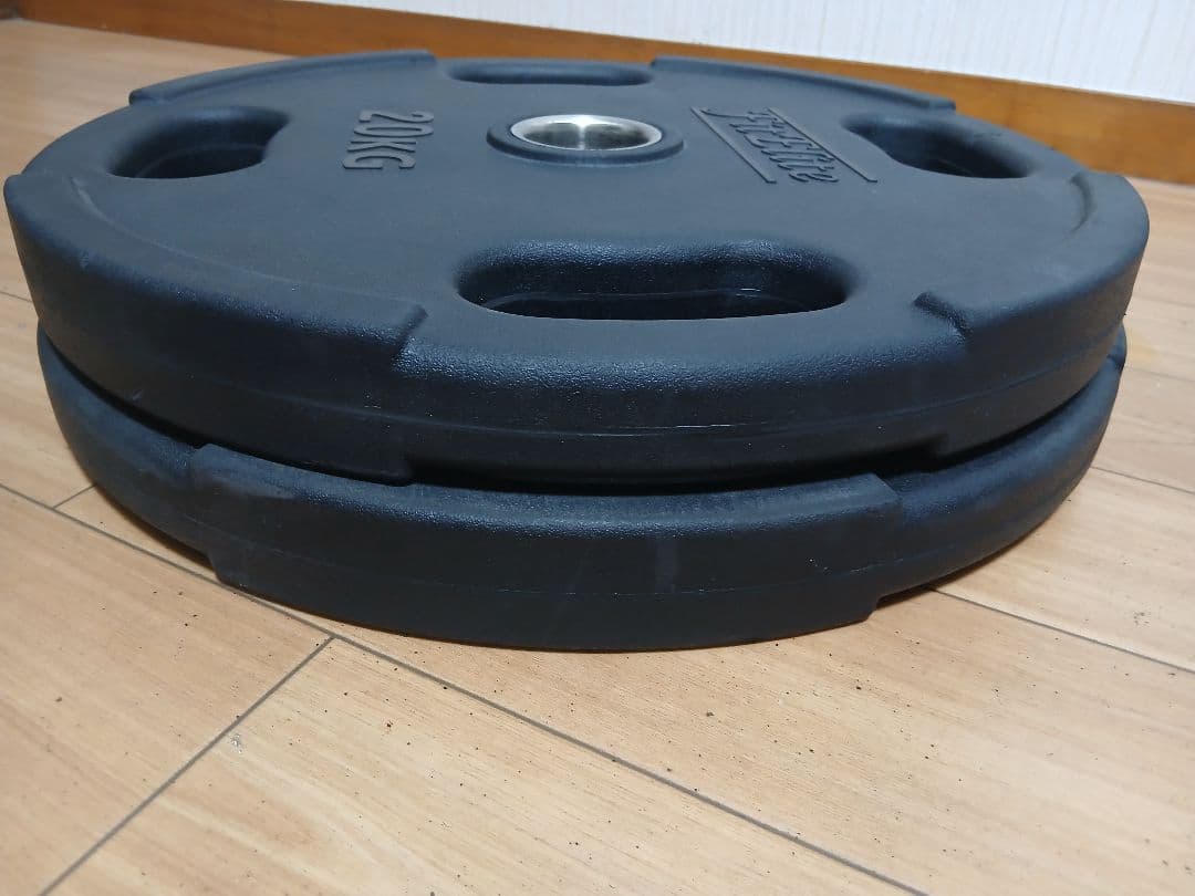 ②オリンピック バーベル プレート 20kg FitEliteフィットエリート