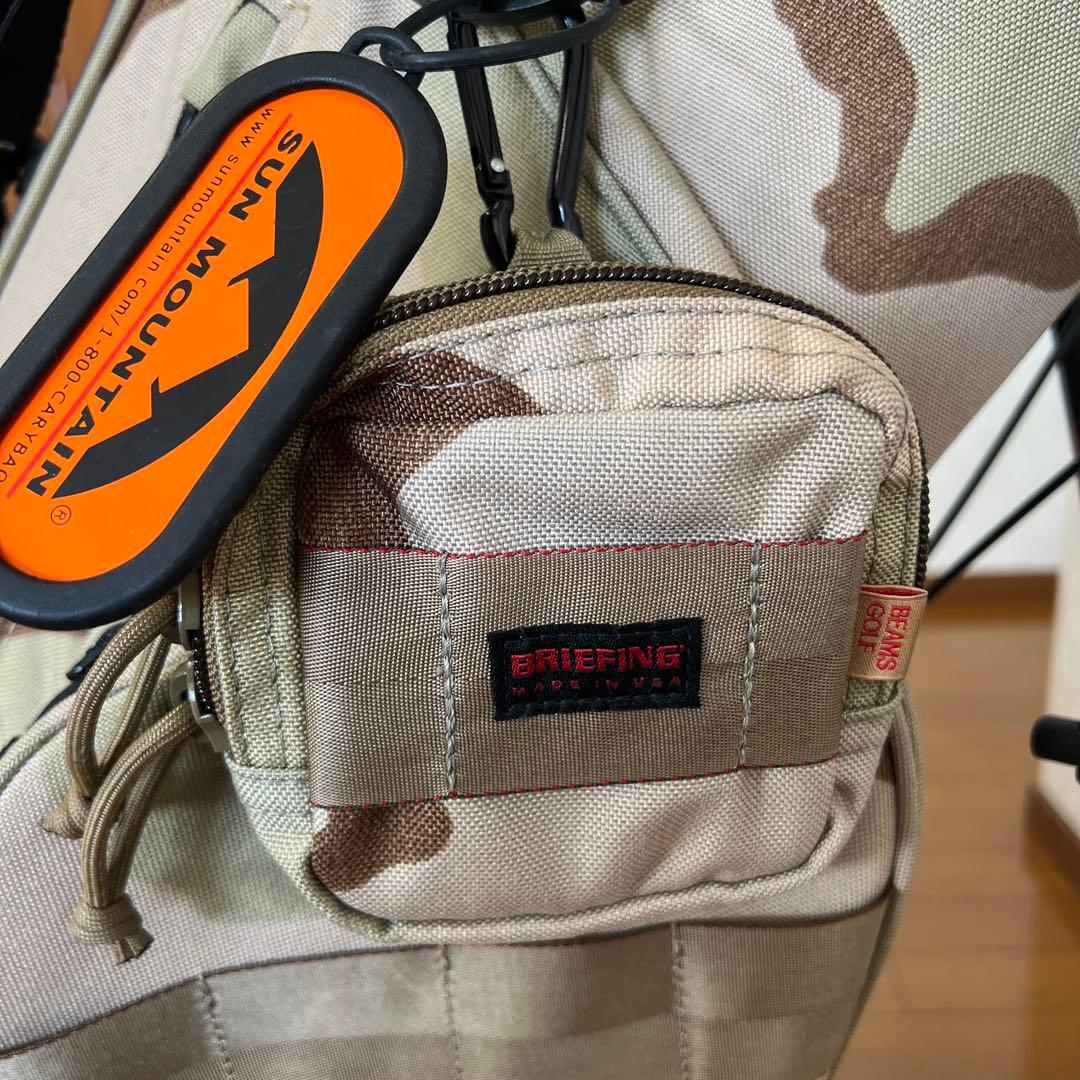 BEAMSGOLF × BRIEFING キャディバッグSUN MOUNTAIN