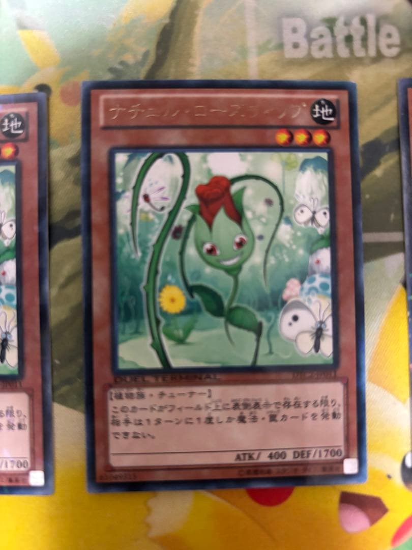 遊戯王　ナチュル・ローズウィップ　3枚