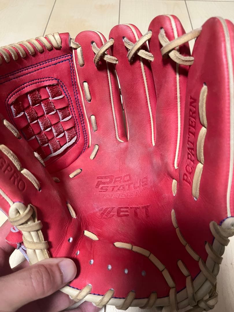 ZETT 軟式グローブ 投手用オーダー　今井モデル