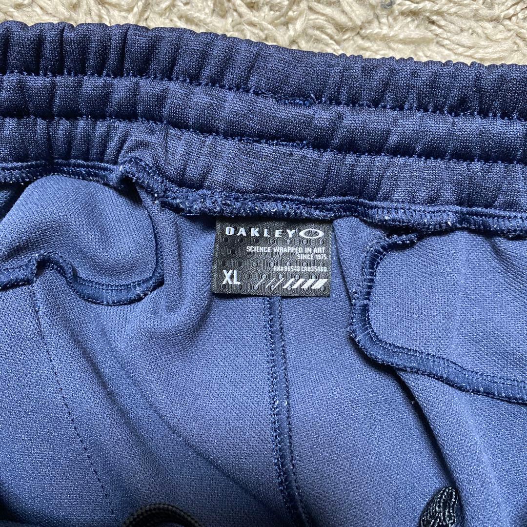 OAKLEY オークリー ジャージ上下セット ネイビー　上L/下XL