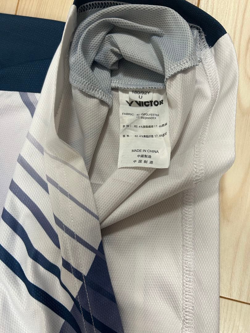 VICTOR バドミントンシャツ ハーフパンツセット