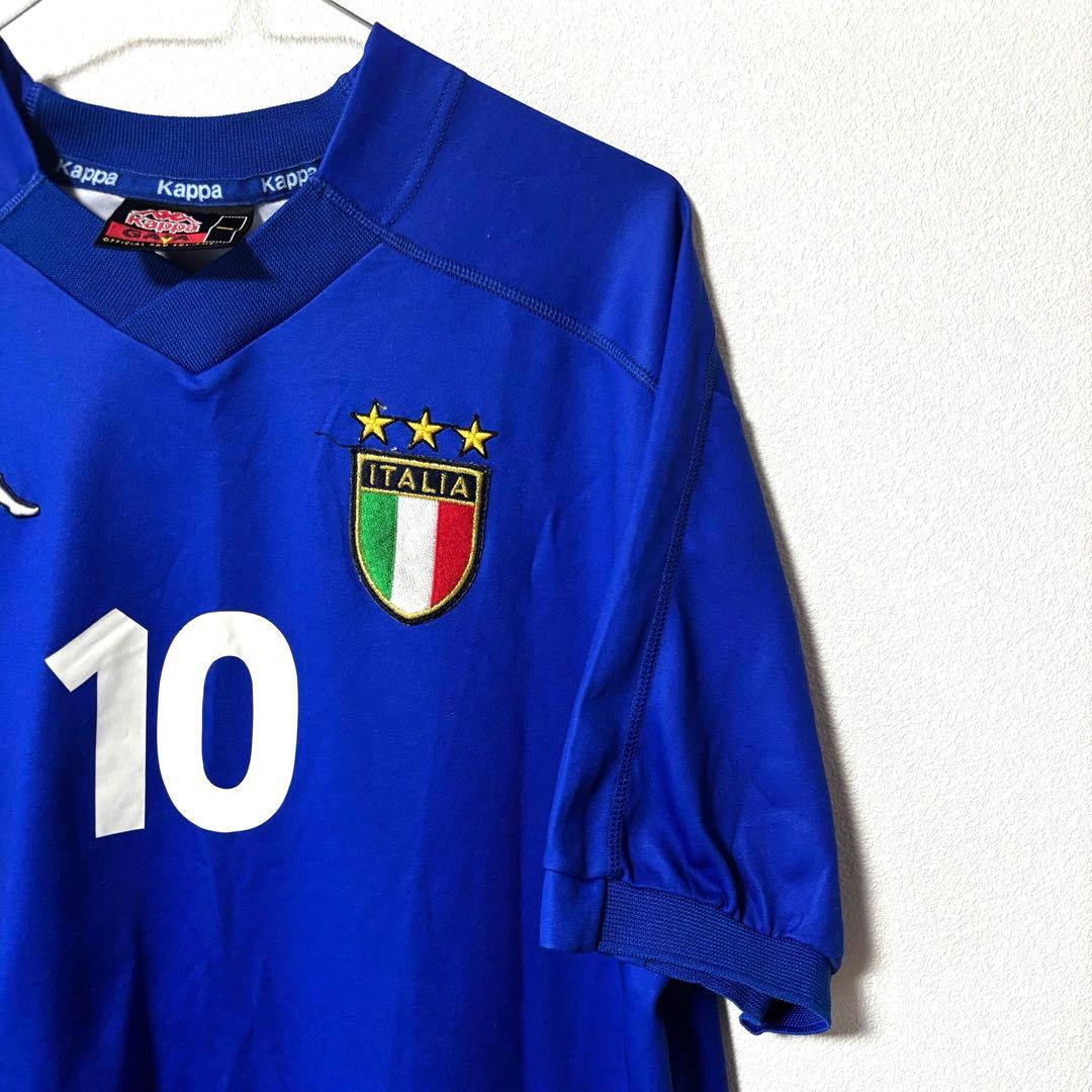 99年 イタリア代表 ユニフォーム バッジョ Kappa カッパ L サッカー