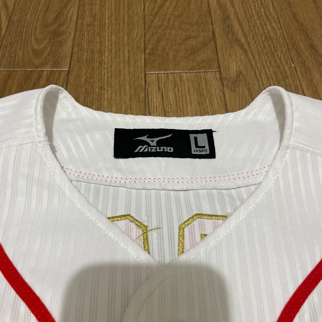 【Lサイズ】広島カープ 黒田博樹投手 引退記念 レプリカユニフォーム 刺繍