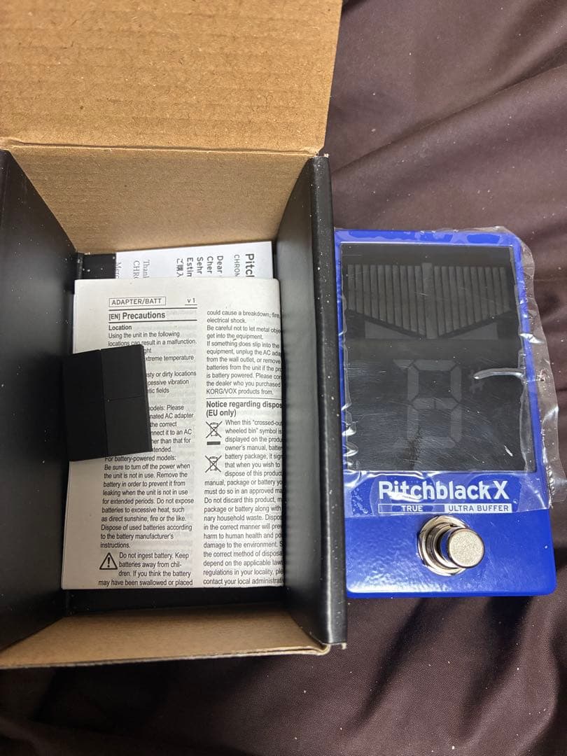 KORG Pitchblack X 数量限定色 チューナー バッファー