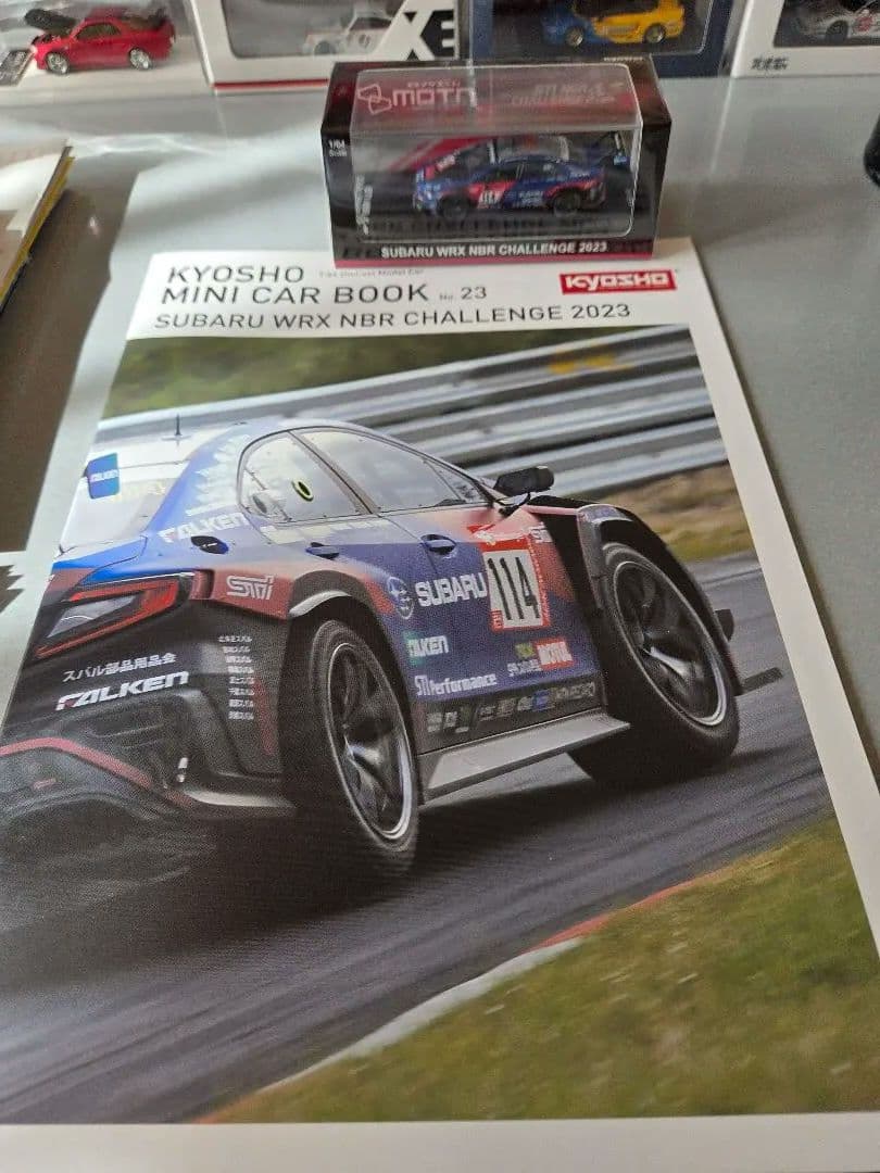 KYOSHO SUBARU WRX NBR CHALLENGE 2023 台座黒