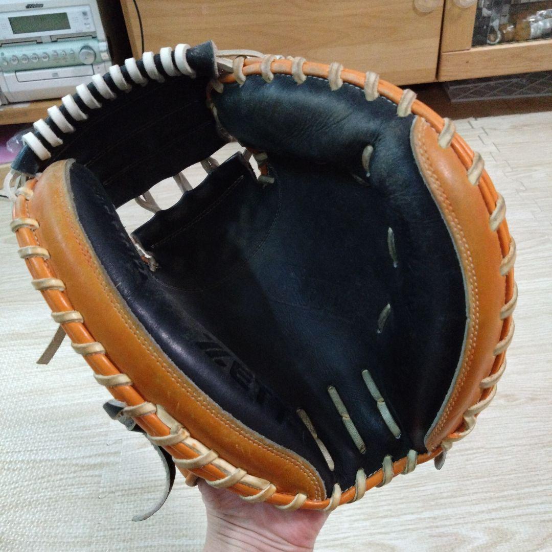 ZETT日本製　 軟式キャッチャーミット（ジャイアンツカラー）