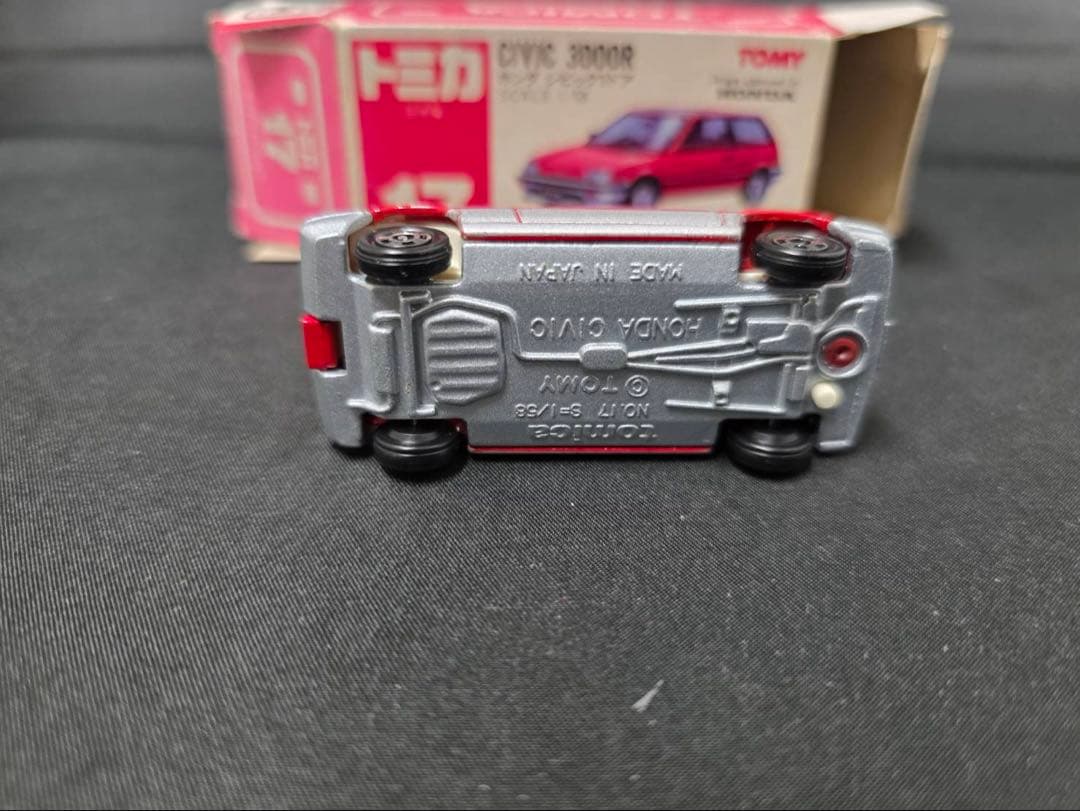 トミカ赤箱17 ホンダ・シビック3ドア(日本製)