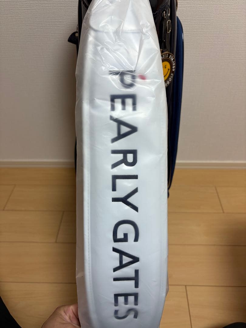 【新品・未使用】PEARLY GATES パーリーゲイツ キャディバッグネイビー