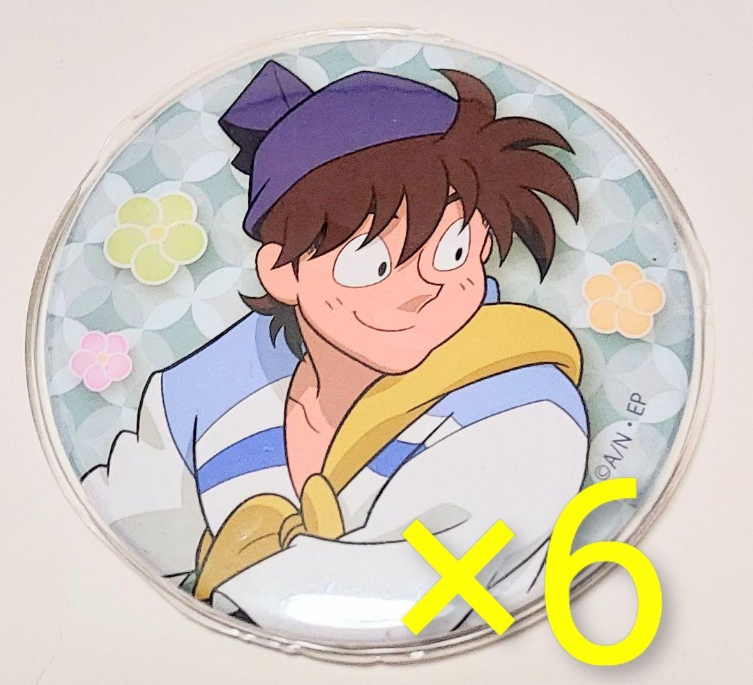 忍たま乱太郎　土井半助　バッジ　6個