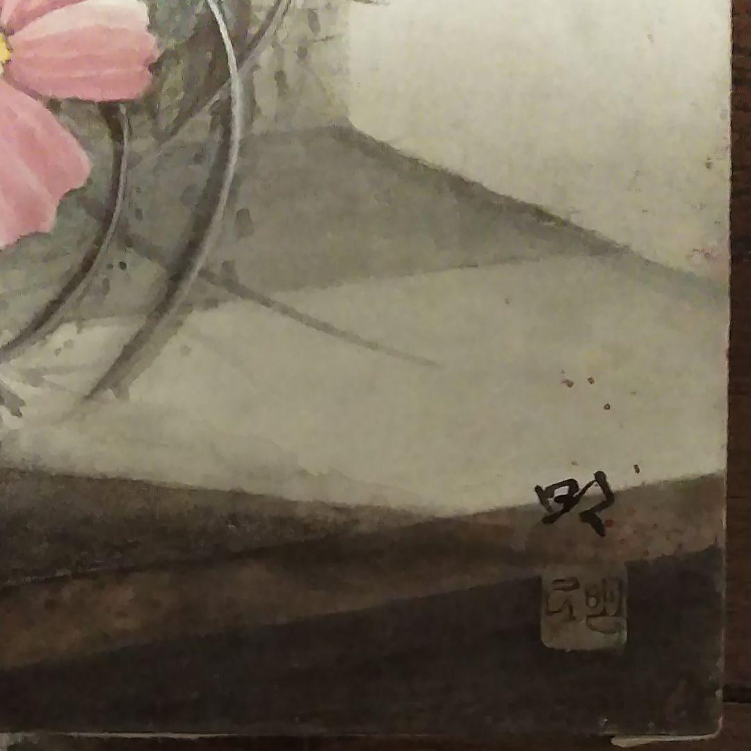 日本画(21)　窓辺