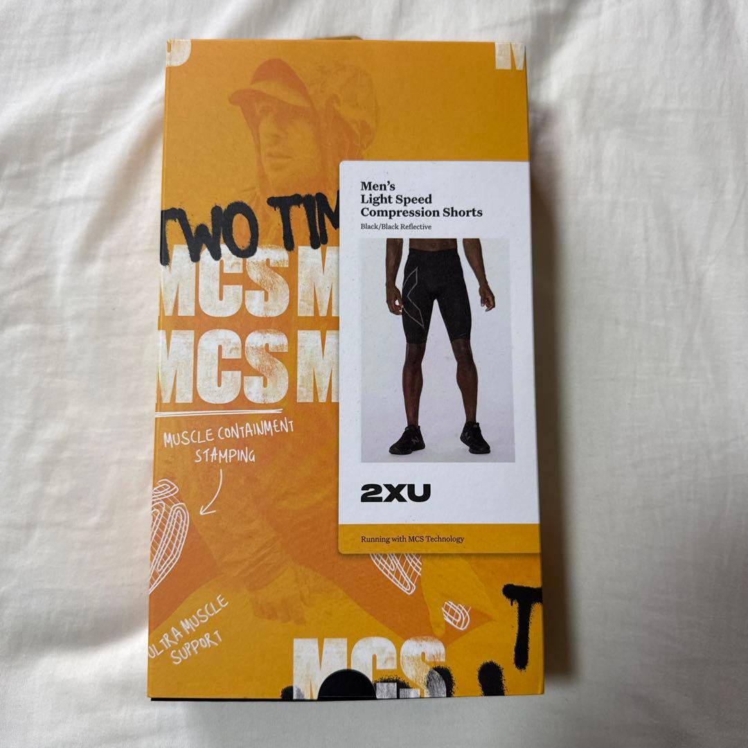 2XU メンズ L ブラック ハーフタイツ
