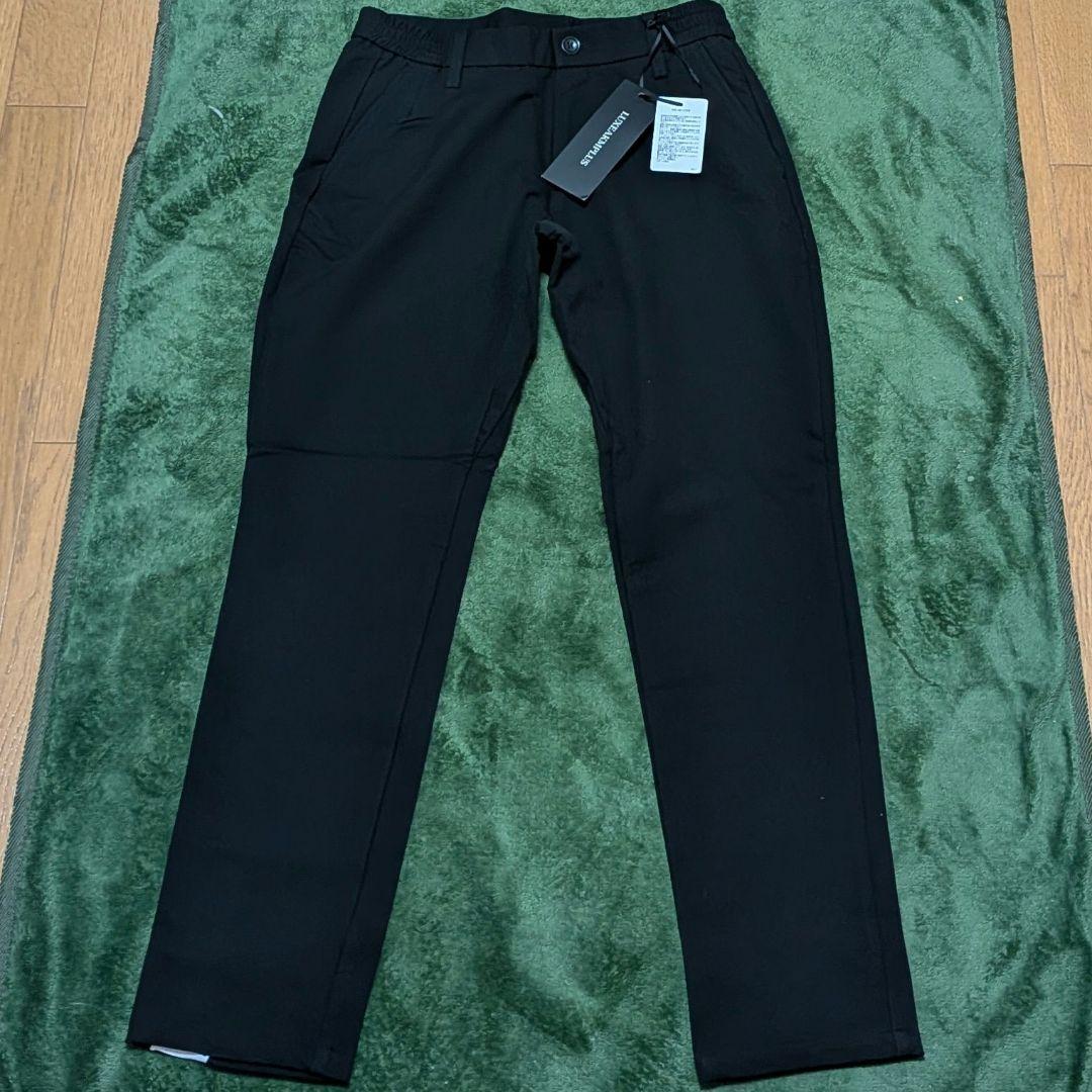 【新品】LUXEAKMPLUSゴルフ 防風ヘムロゴストレッチロングパンツMサイズ