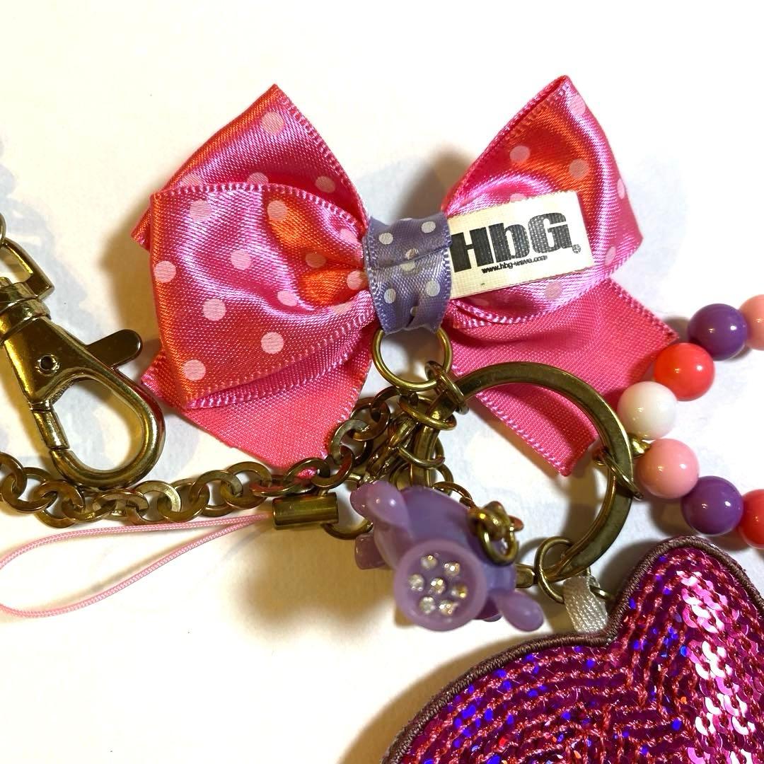 マイメロディ　レアレトロ　ＨｂＧコラボ　チャームいっぱいキーチェーン♡ サンリオ