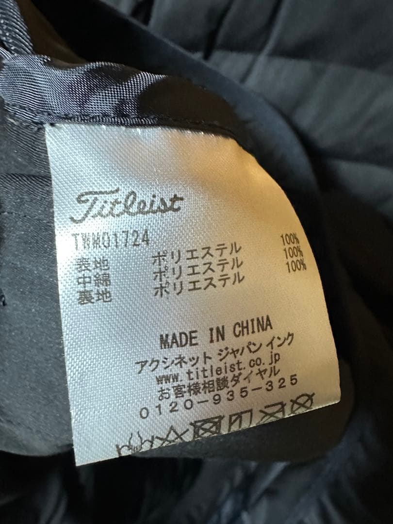 g*s様 タイトリスト　中綿ジャケット