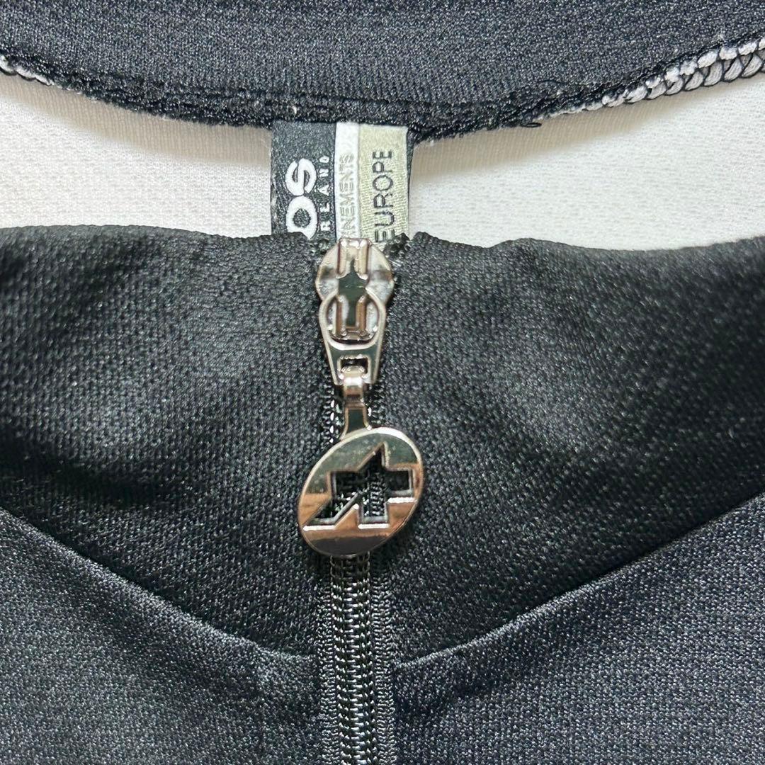 アソス SS MILLE サイクルジャージ 半袖 XL ビッグサイズ 黒白
