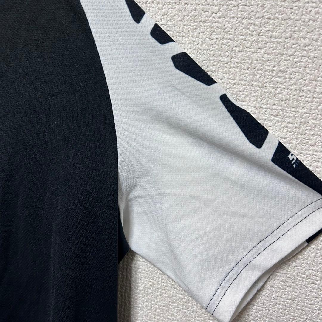 アソス SS MILLE サイクルジャージ 半袖 XL ビッグサイズ 黒白