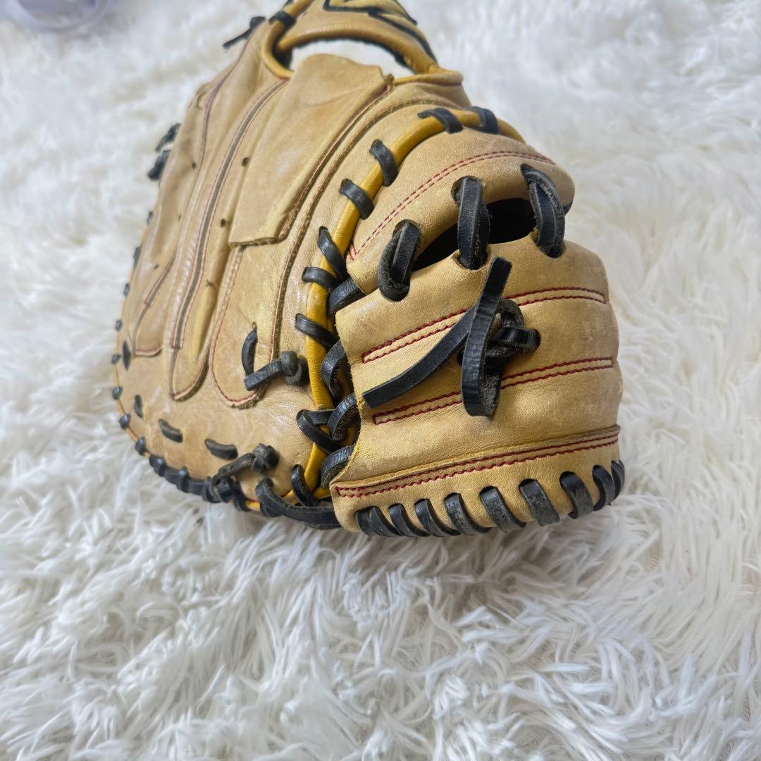 ハタケヤマ 一般 大人用 軟式 野球 グローブ キャッチャーミット 貴重な左投げ