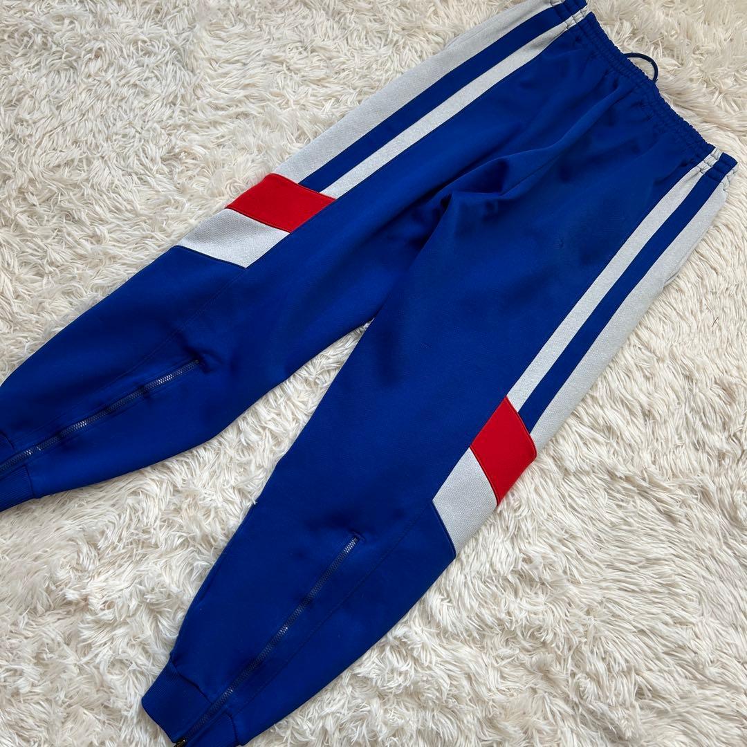 90s ルコックスポルティフ　ジャージ　上下　セットアップ　ブルー　ロゴ　L