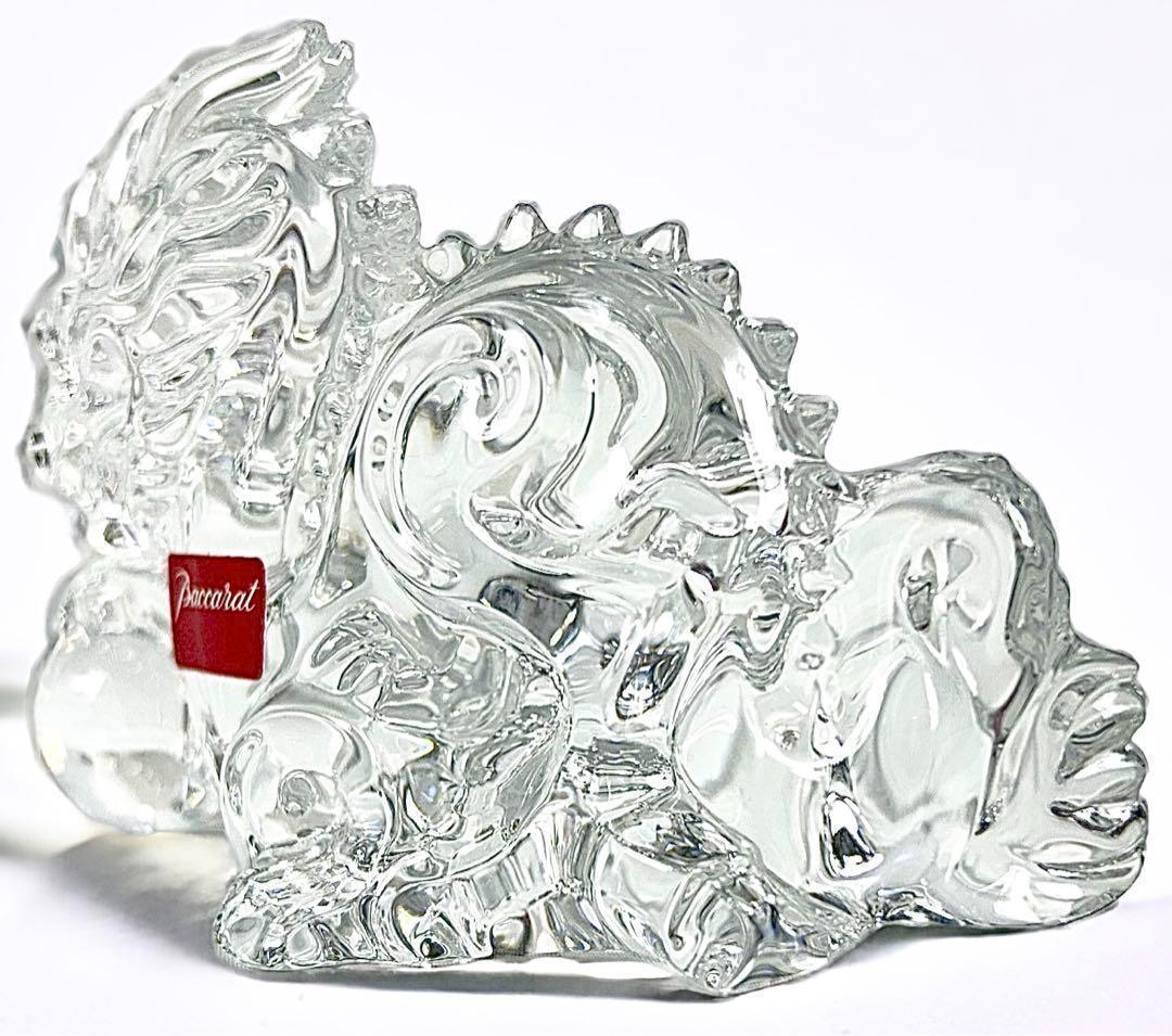 ［極美品］ Baccarat バカラ 干支 辰 龍 ドラゴン フィギュリン