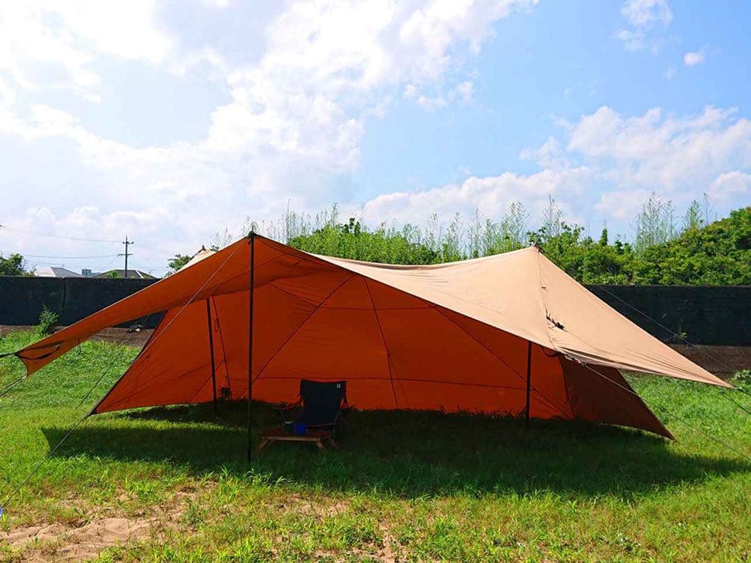1回使用　ビジョンピークス　TC BUTTERFLY SHELTER 大型タープ