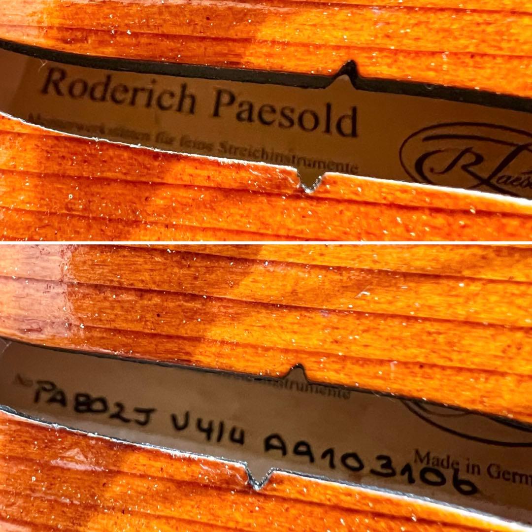 【美音】ヴァイオリン4/4 Roderich Paesold PA802J
