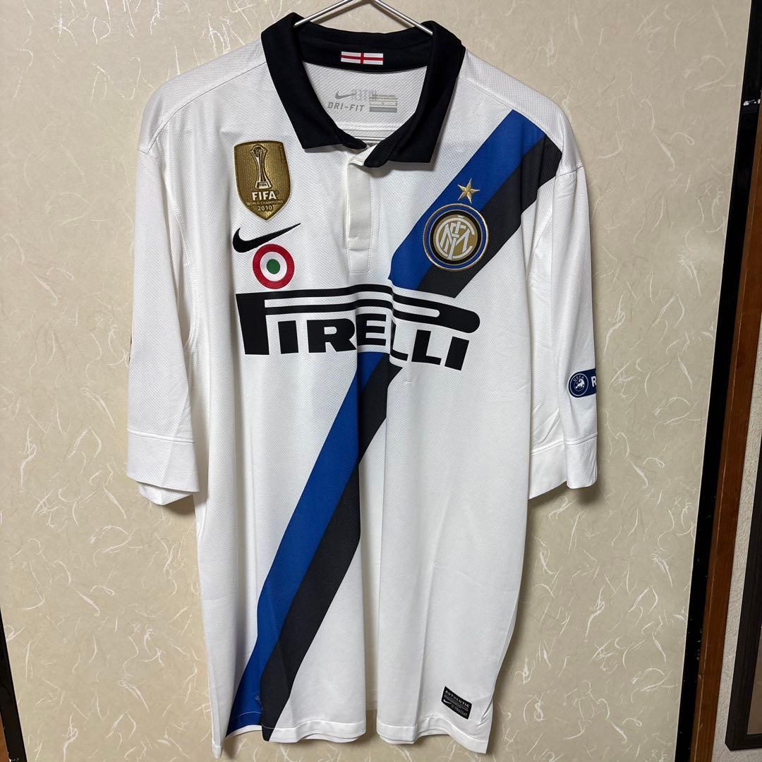 サッカー　ユニフォーム　インテル　11-12 AWAY 状態要確認