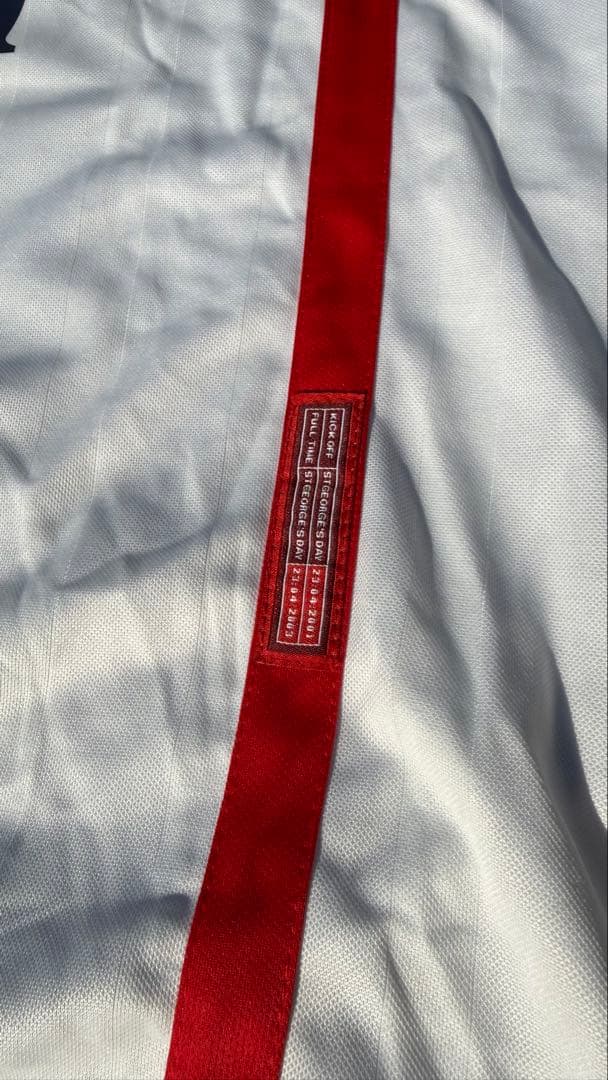 【UMBRO】イングランド代表 7番BECKHAM02 日韓W杯 ユニフォーム