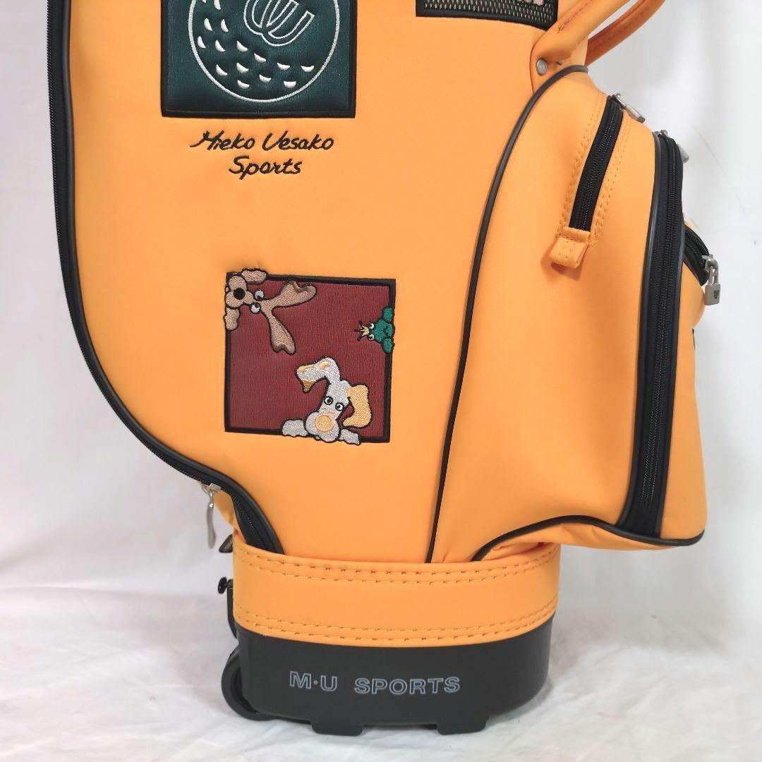 美品　M·U SPORTS　キャディバッグ　MUスポーツ　ゴルフバッグ