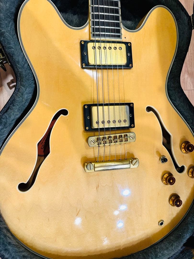 Epiphone sheraton Ⅱ / Natural 1997年　韓国製